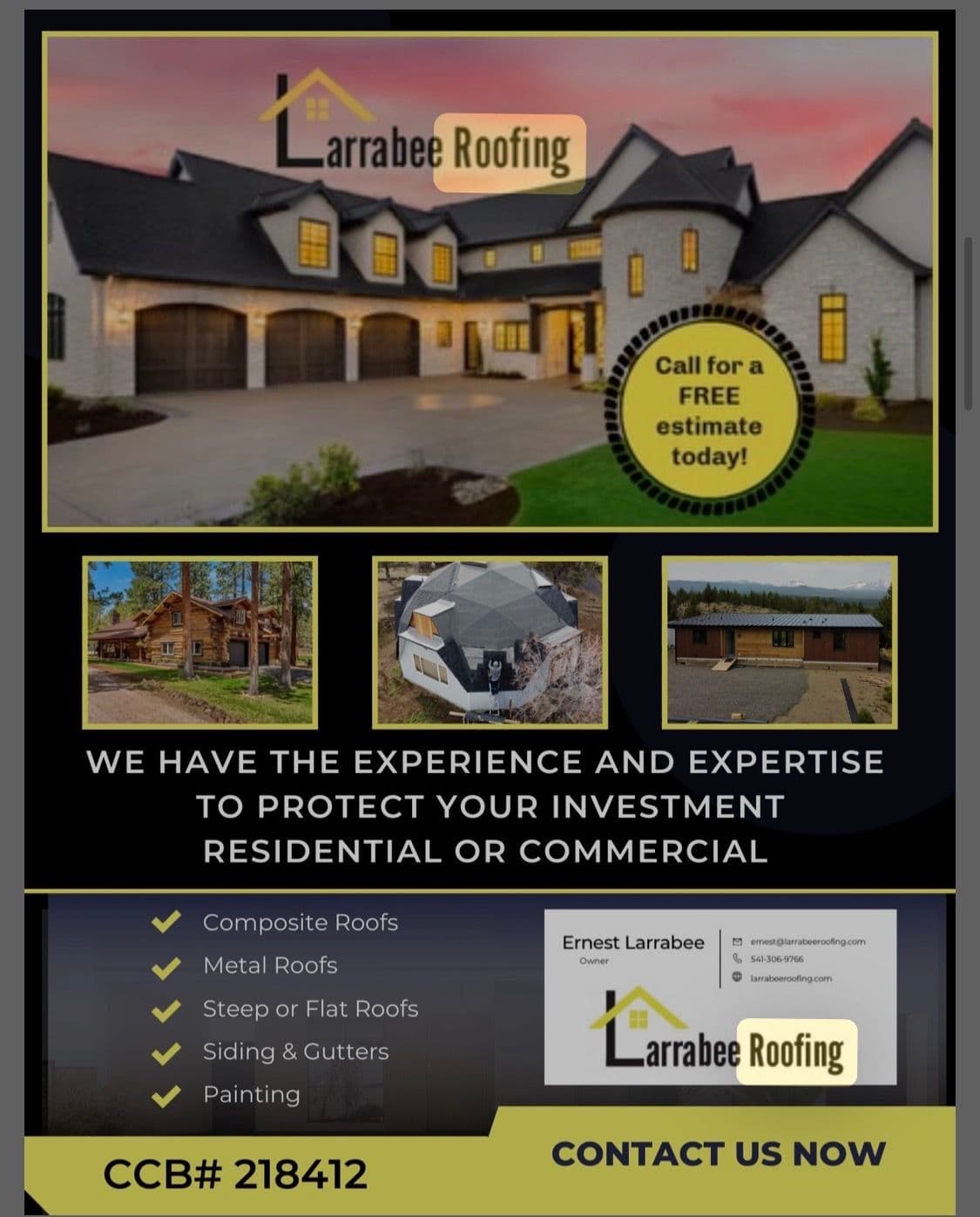 Water Damage Is Expensive - A Good Roof Isn't image