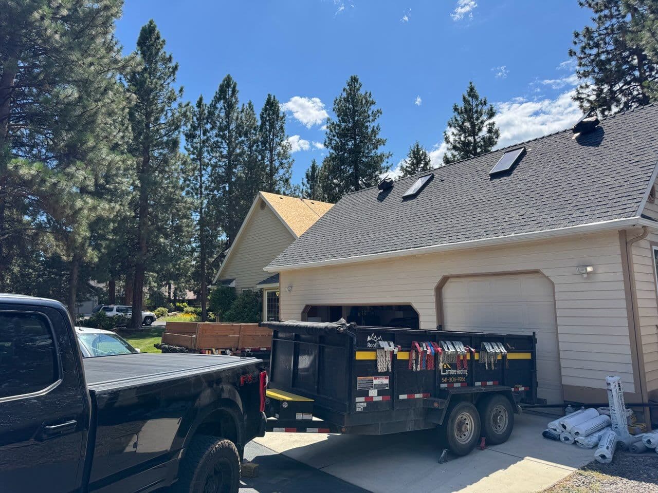 Gallery photos for Steep Roof Transformation with Solar in Bend: Image #2